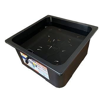 Tetra テトラ じょうろでキレイメダカ鉢 40 黒　5個セット テトラ じょうろでキレイメダカ鉢 40×40 黒 めだか 水槽 鉢